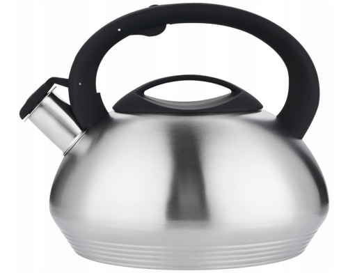 Czajnik stalowy z gwizdkiem 3l tradycyjny MG Home Professional indukcja gaz