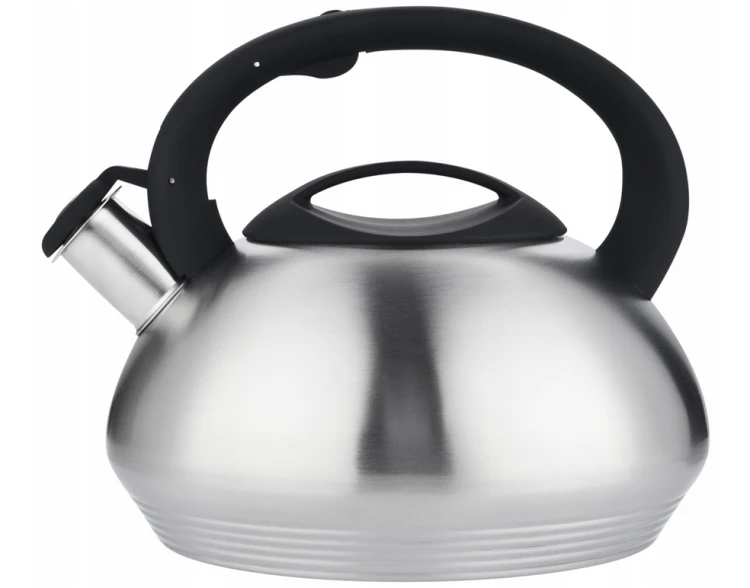 Czajnik stalowy z gwizdkiem 3l tradycyjny MG Home Professional indukcja gaz