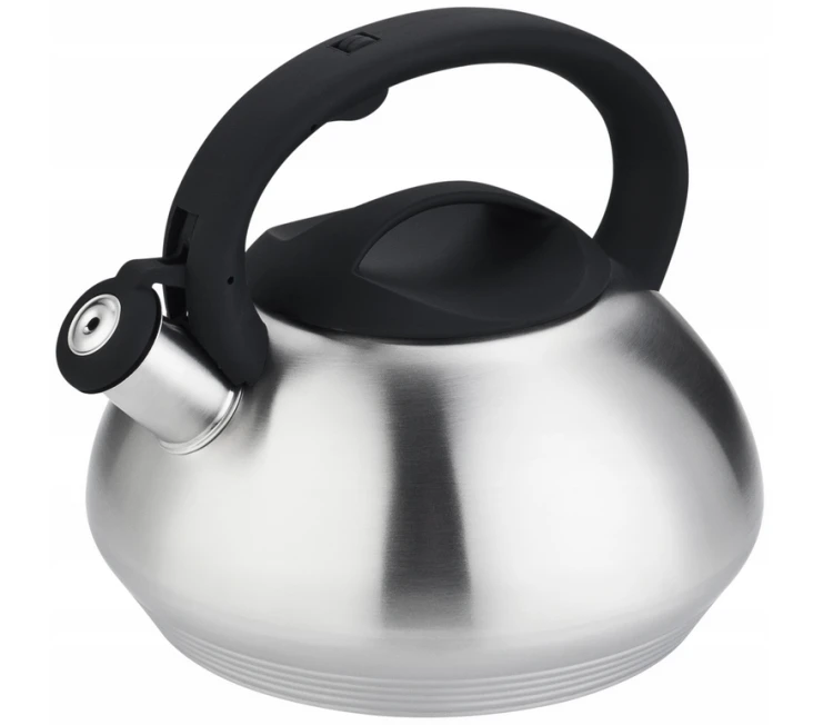 Czajnik stalowy z gwizdkiem 3l tradycyjny MG Home Professional indukcja gaz