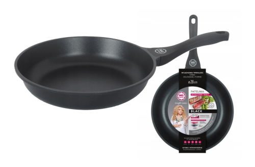 Patelnia tradycyjna MG Home BLACK 28 cm non-stick (nieprzywiera.png
